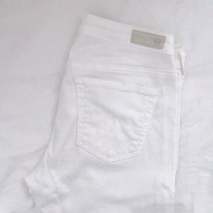 AG white jeans